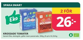 Tempo Garant tomater erbjuda
