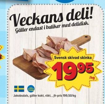 Östenssons Jakobsdals skinka erbjuda