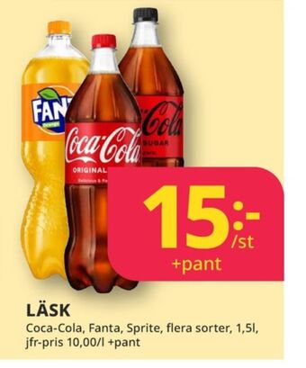 Tempo Coca cola läskedryck erbjuda