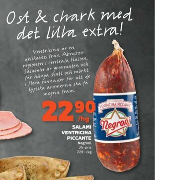 Stora Coop Negroni salami erbjuda