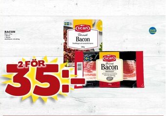 Matdax Scan baconskivor erbjuda