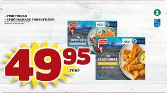 Matdax Findus fiskpinnar erbjuda