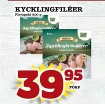 Matdax Flevogold kycklingfilé erbjuda