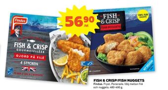Stora Coop Fish & crisp fiskpinnar erbjuda