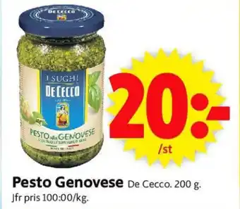 De Cecco Pesto Genovese 200g