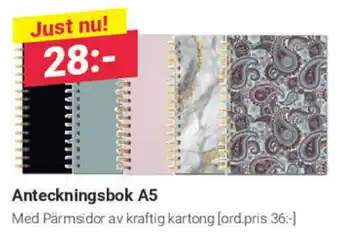 Office Depot Anteckningsbok A5 erbjuda