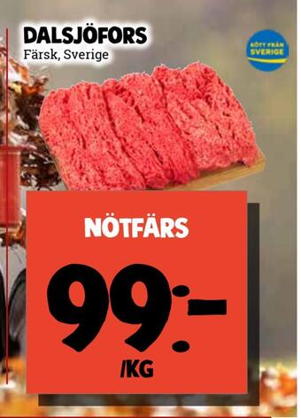 MatArket Nötfärs erbjuda
