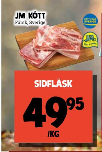 MatArket Sidfläsk erbjuda