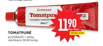 Willys Tomatpuré erbjuda