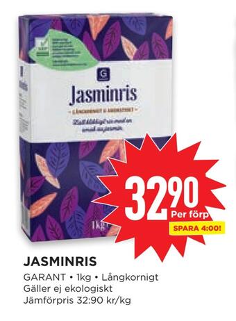 Willys Jasminris erbjuda