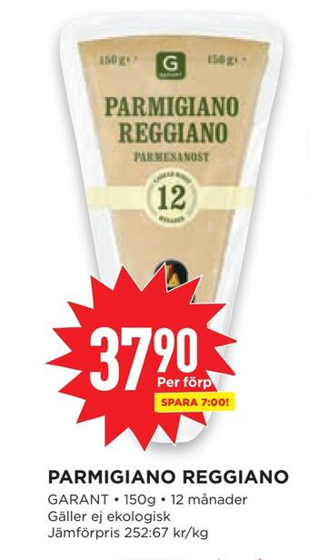 Willys Parmigiano reggiano erbjuda