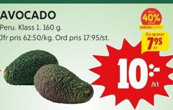 ICA Kvantum AVOCADO erbjuda