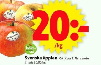 ICA Supermarket Svenska äpplen erbjuda