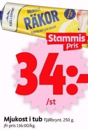 ICA Supermarket Mjukost i tub Fjällbrynt erbjuda