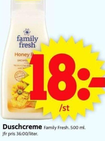 Duschcreme Family Fresh