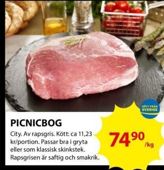 ICA Kvantum PICNICBOG erbjuda