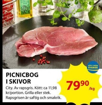 ICA Kvantum PICNICBOG I SKIVOR erbjuda