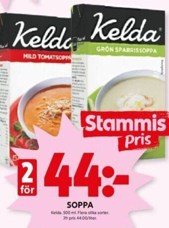 ICA Kvantum SOPPA Kelda erbjuda