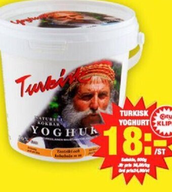 ICA Kvantum TURKISK YOGHURT erbjuda