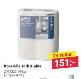Office Depot Tork X-plus Köksrulle erbjuda