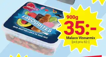 Malaco Vinnarmix 900g