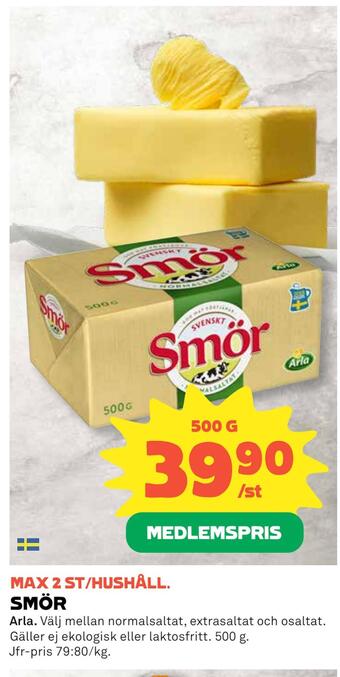 Coop Smör erbjuda