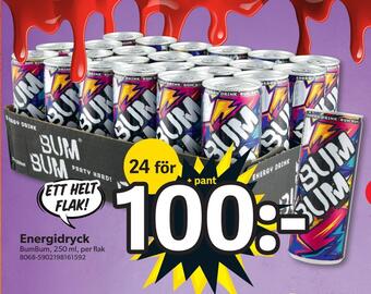 DollarStore Energidryck erbjuda
