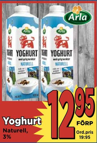 Supergrossen Yoghurt erbjuda