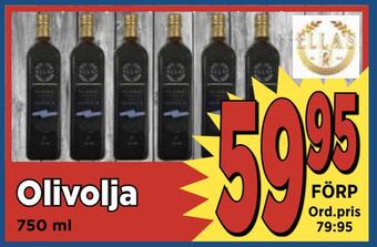 Supergrossen Olivolja erbjuda