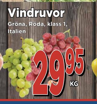 Supergrossen Vindruvor erbjuda