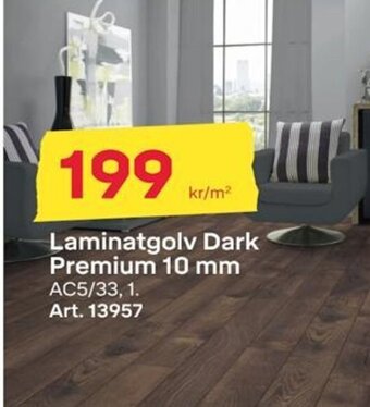 Laminatgolv Dark Premium 10 mm