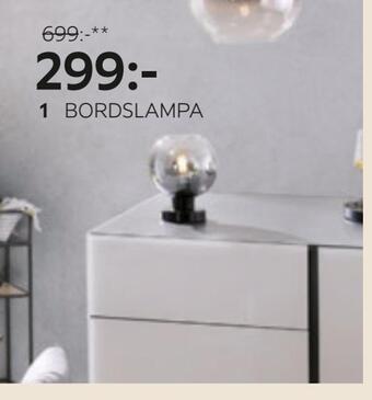 Bordslampa