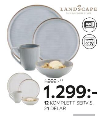 XXXLutz Komplett servis, 24 delar erbjuda