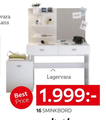 XXXLutz Sminkbord erbjuda