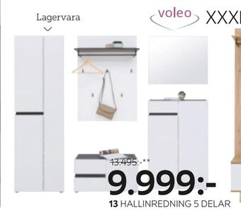 XXXLutz Hallinredning 5 delar erbjuda