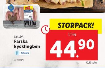 Lidl Färska kycklingben erbjuda