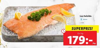 Lidl Lax helsida erbjuda