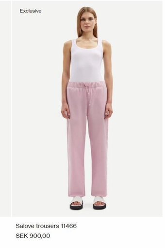 Samsøe & Samsøe Salove trousers 11466 erbjuda