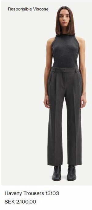 Samsøe & Samsøe Haveny Trousers 13103 erbjuda