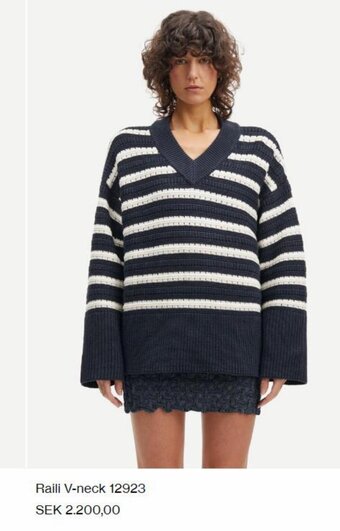 Samsøe & Samsøe Raili V-neck 12923 erbjuda