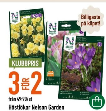 Granngården Höstlökar Nelson Garden erbjuda