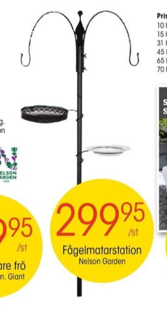 EKO Nelson garden fågelmatare erbjuda
