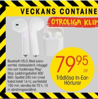 EKO Swiffer headset erbjuda