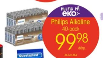 EKO Philips batterier erbjuda
