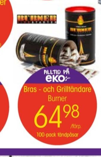 EKO Burner braständare erbjuda