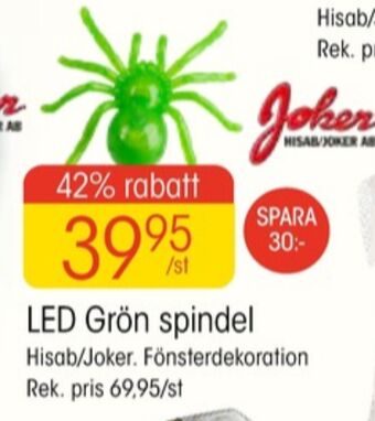 EKO Joker halloween tillbehör erbjuda