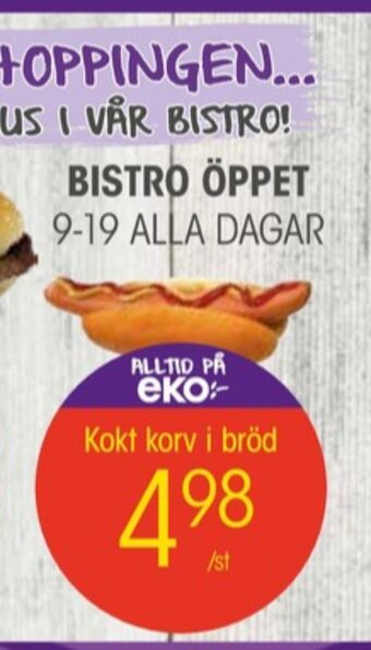EKO Eko restaurang erbjuda