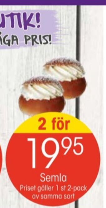 EKO Eko butiksbakat kaffebröd erbjuda