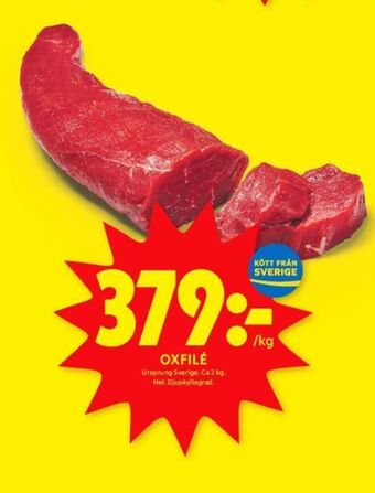 ICA Kvantum Scan oxfilé erbjuda