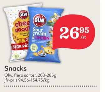 Hemköp Olw chips erbjuda